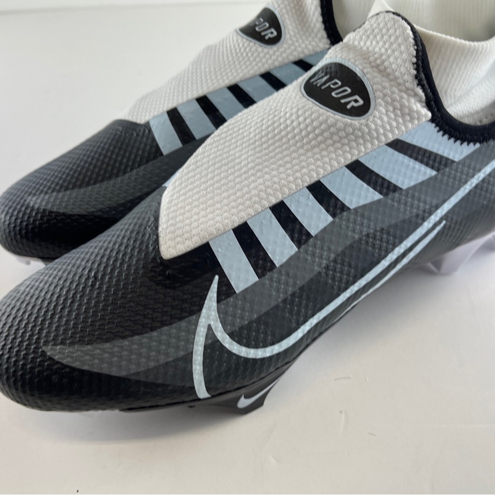 Nike Vapor Edge Pro 360  Football Cleats Mens Black/White DQ3670-001 - Picture 12 of 16